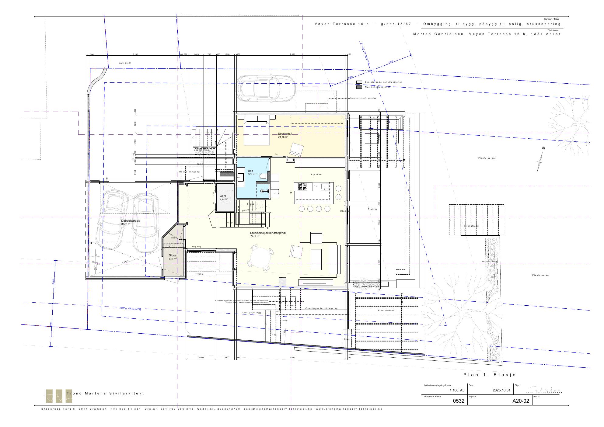Approved Trond Martens 1 Floor plan A20-02
