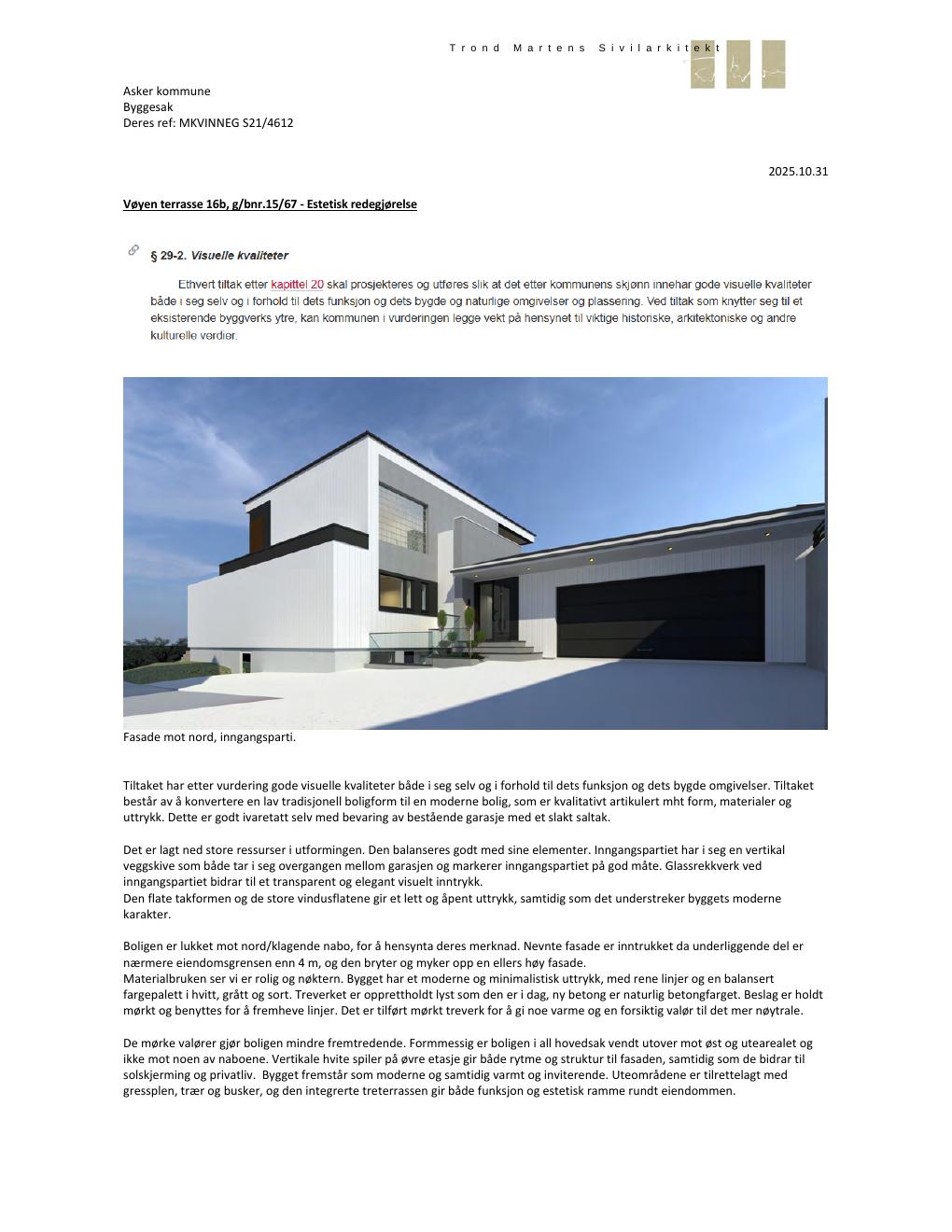 GM30 north design-development report plate